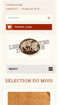 Mobile Screenshot of lesrecoltesdumonde.com